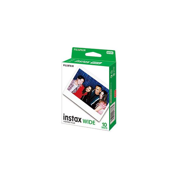 富士フイルム インスタントカラーフィルム instax WIDE 1パック品(10枚入) ちぇき INSTAX WIDE K R 1 返品種別A