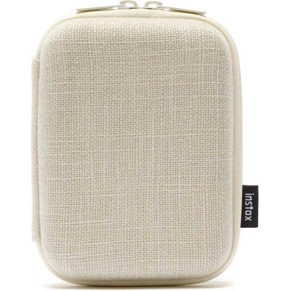 在庫状況：お取り寄せ/お届け：約2週間/2024年09月 発売/◆スマホプリンター”チェキ”instax mini Link 3専用のプリンターケース◆mini Link 2およびmini Linkにも対応/[INSMINILINKCASEWH]