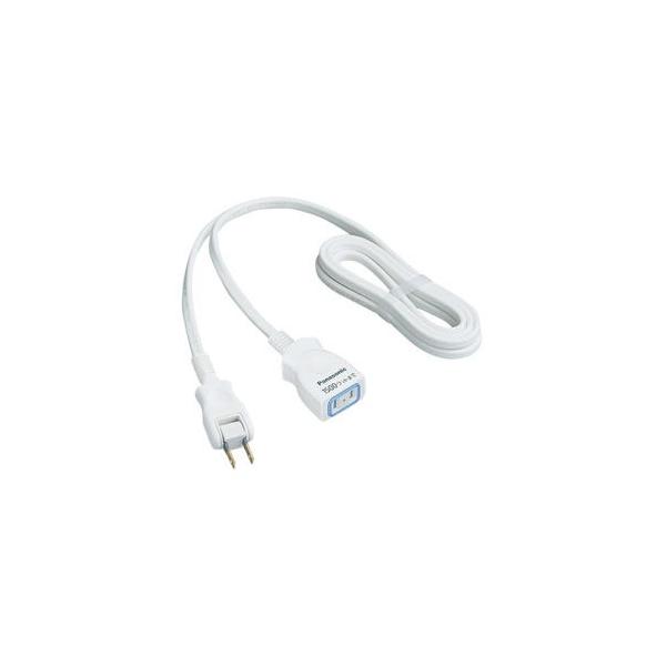 他サイト： パナソニック 電源延長コード(1個口・1m)ホワイト Panasonic 延長コードX WHA-4911WP 返品種別Aの商品画像