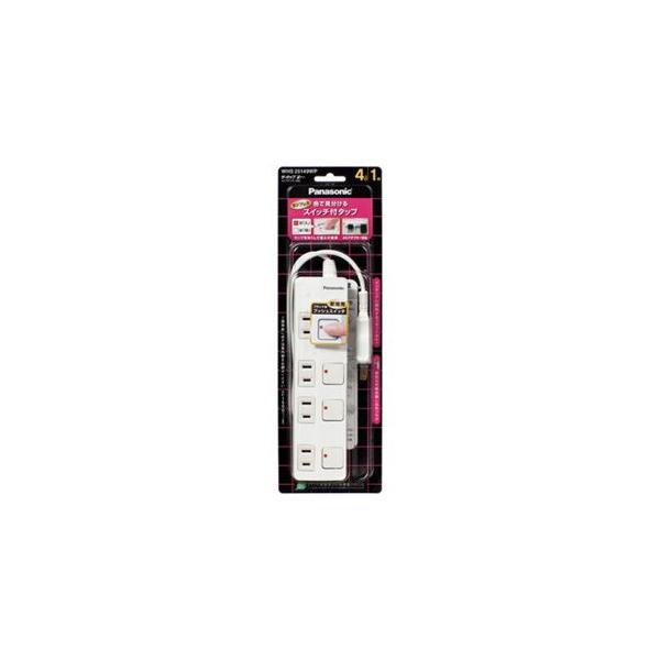 他サイト： パナソニック ザ・タップ Z(ACアダプター対応 4個口 1m ホワイト) WHS25149WP 返品種別Aの商品画像