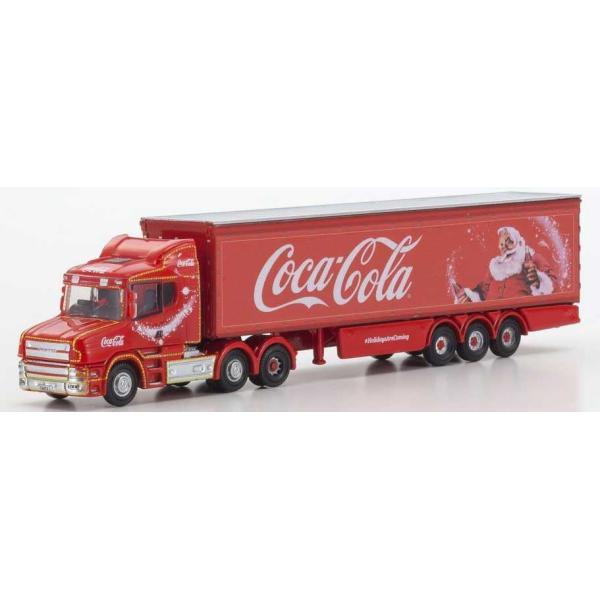 OXFORD 1/ 148 スカニア T キャブボックストレーラー コカコーラ