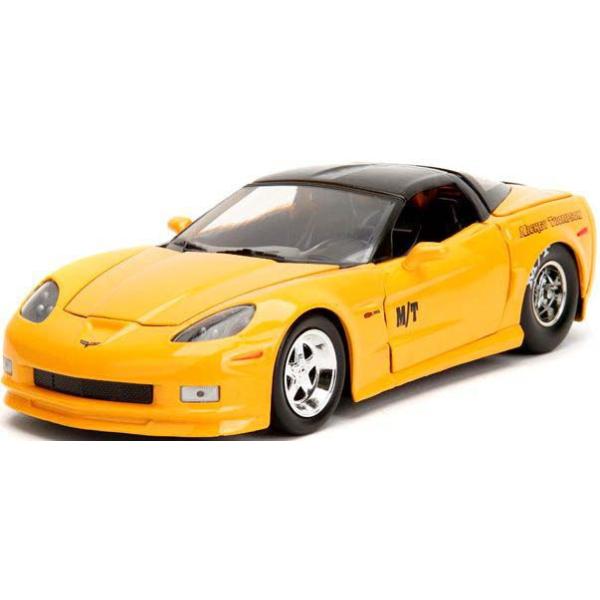 jada 2006 コルベット Z06 Amazon | 2006 シボレー コルベット Z06 イエロー - Jada Toys 34204/4