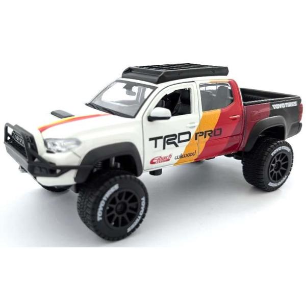 マイスト 1/27 トヨタ タコマ TRD プロ ホワイト/レッド/ブラック マイスト Maisto 1/ 27 トヨタ タコマ TRD プロ ホワイト/ レッド