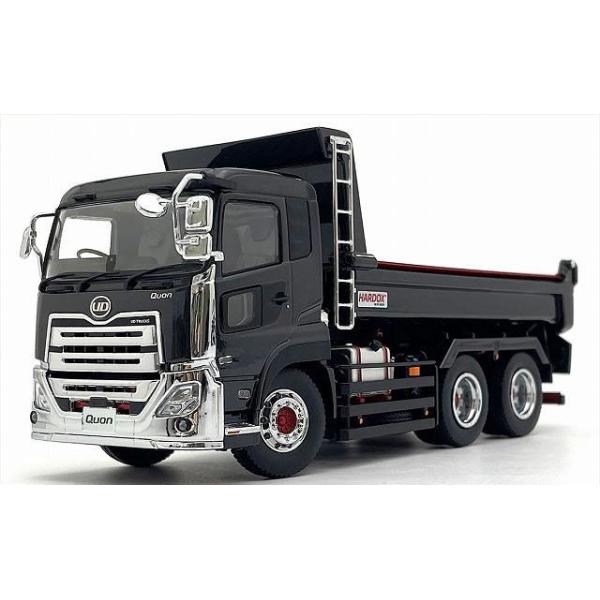 京商 1/ 43 UD TRUCKS QUON KYOKUTOダンプ (ブラックメタリック
