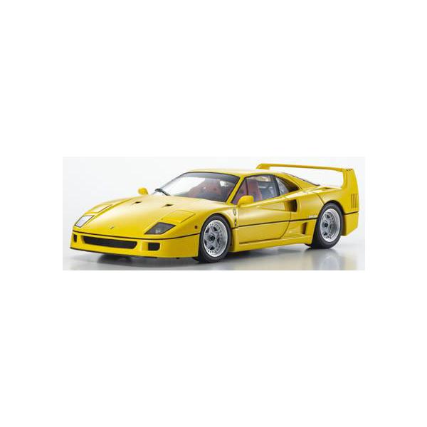 京商1/18 フェラーリF40 京商 (再生産)1/ 18 フェラーリ F40 (イエロー)(KS08416Y)ミニカー