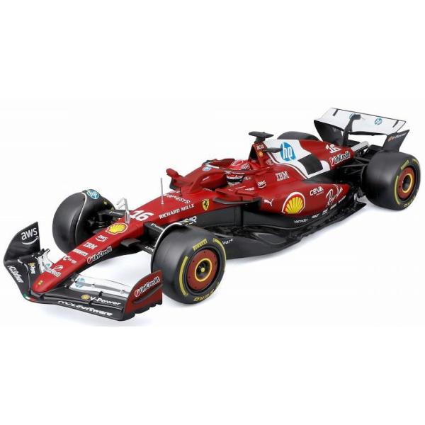 写真用 ブラゴ 1/ 18 フェラーリ SF-25 2025 オーストラリアGP No16