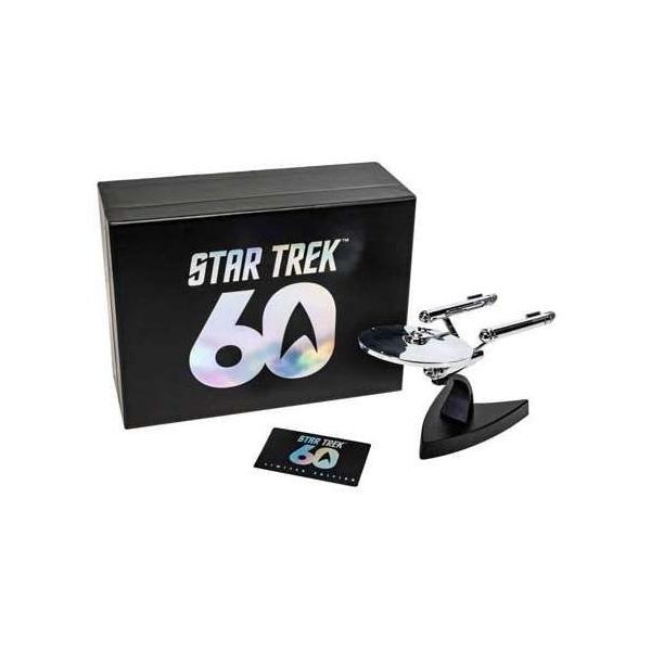 CORGI U.S.S. エンタープライズ NCC-1701 (クロームメッキ) スタートレック 60th アニバーサリーエディション(CGCC96610S)ミニカー 返品種別B