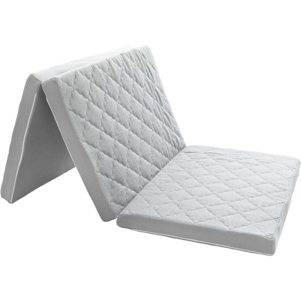 モリシタ 空気の上で眠るマットレス シングル(グレー・97×200×8cm) Air