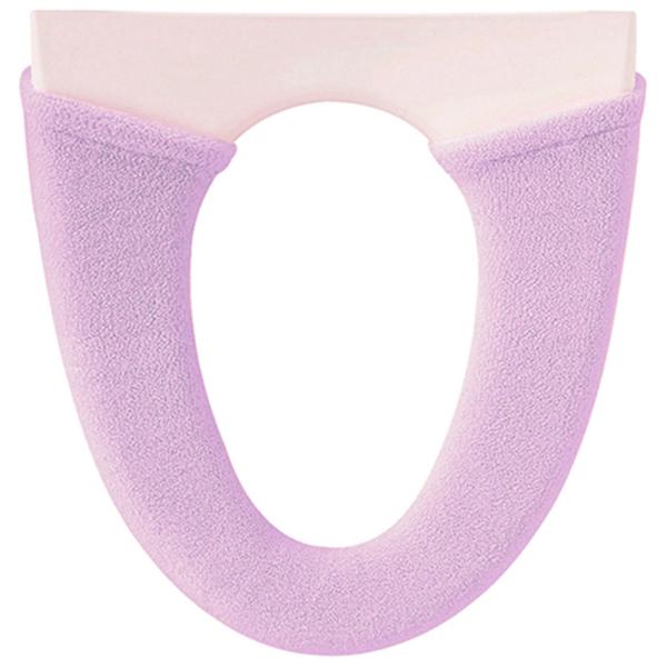 在庫状況：お取り寄せ/7日〜10日で出荷/◆(エトフ トリア)トイレタリーとお揃いカラーの洗浄・暖房型専用の便座カバー。◆やわらかな肌ざわりで伸びが良い便座カバーです。◆丸洗い可能なのでご自宅の洗濯機でお手入れができます。/[オカ3032682]