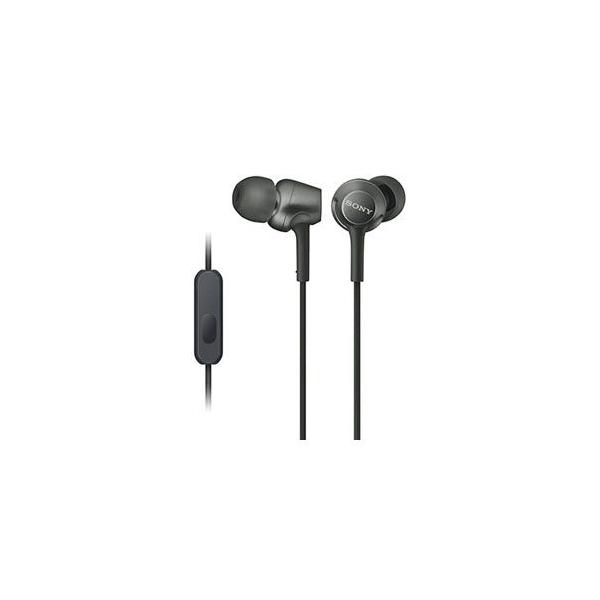 ソニー SONY イヤホン MDR-EX255AP : カナル型 リモコン・マイク付き ブラック MDR-EX255AP B n5ksbvb ソニー MDR-EX255AP-B マイク＆コントローラー搭載 ダイナミック