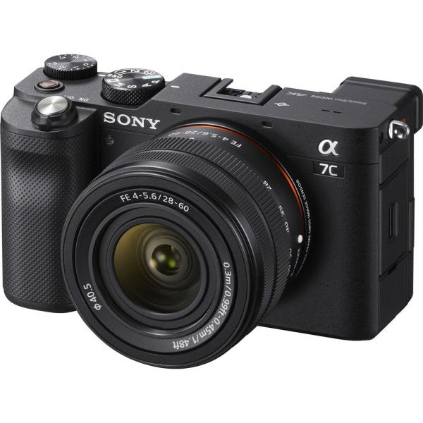 他サイト： ソニー フルサイズミラーレス一眼カメラ「α7C」ズームレンズキット(ブラック) SONY ILCE-7CL-B 返品種別Aの商品画像