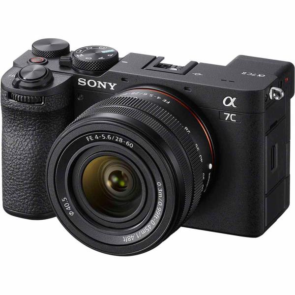 ソニー フルサイズミラーレス一眼カメラ「α7C II」ズームレンズキット(ブラック) SONY ILCE-7CM2L-B 返品種別A