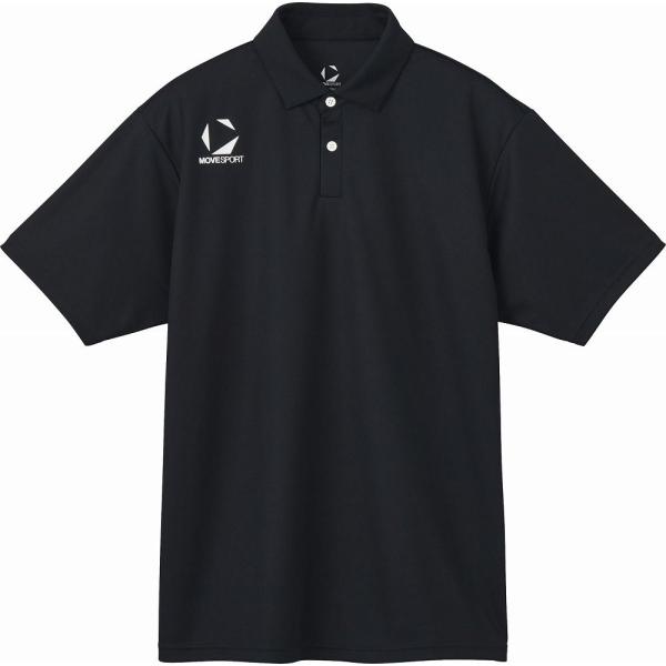 【新品未使用】DESCENTE デサント ポロシャツ XOサイズ DESCENTE デサント メンズ ポロシャツ(ブラック・サイズ：2XO