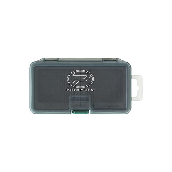 プロックス ツインベイトボックスM(スモークブラック)  返品種別A