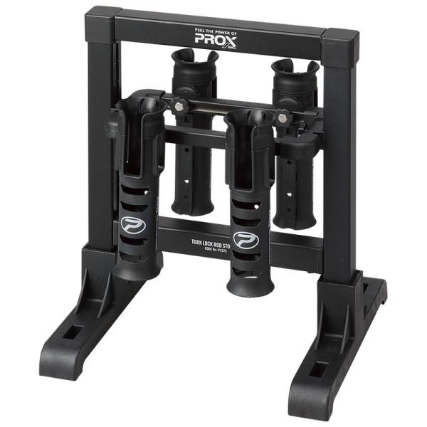 在庫状況：お取り寄せ/お届け：約2週間/2024年04月 発売/◆屋内外問わずに活躍する多目的ロッドスタンド◆リールを付けたまま保管でき、スピニングリールの場合は、回転式ロックキャップ機構で脱落を防止。◆組み立て不要の完成品。・サイズ：31...