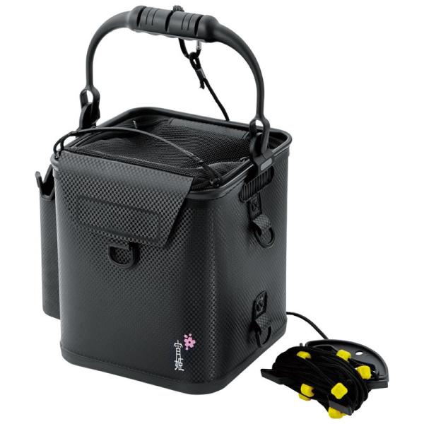 在庫状況：お取り寄せ/◆自立式ハードタイプ。◆片手で開閉可能なダブルファスナー仕様のメッシュ蓋。◆手返し優先時にファスナーを開けたままでも簡易的に蓋を開け閉め可能な面ファスナー仕様。・サイズ：幅210×奥行210×高さ240mm・重量(約)...