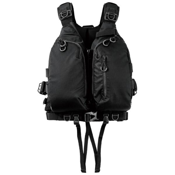 在庫状況：在庫僅少/◆スリムなデザインで見た目以上の収納力!アクティブに動けるマルチトレックライフジャケット◆水辺を歩くことが楽しくなる工夫を凝らし、あらゆるフィッシングアクティビティに高い自由度で応える新しいカタチのライフジャケットです。...