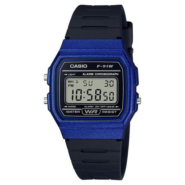 カシオ (国内正規品)CASIO Collection ポップクオーツ キッズタイプ F-91WM-2AJH 返品種別A