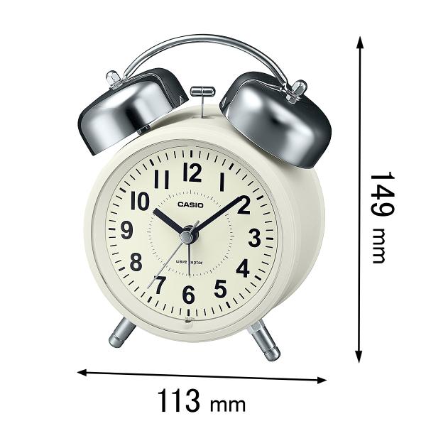 CASIO（カシオ） 電波目覚まし時計クロック TQ-720J-7BJF 返品種別A