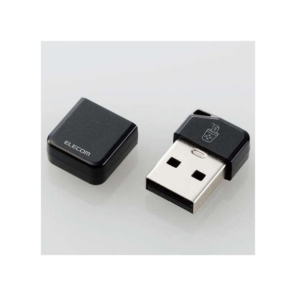 他サイト： エレコム｜ELECOM USB3.2(Gen1)対応 誤消去防止ソフト対応メモリ 32GB(ブラック) MF-USB3032GBK 返品種別Bの商品画像