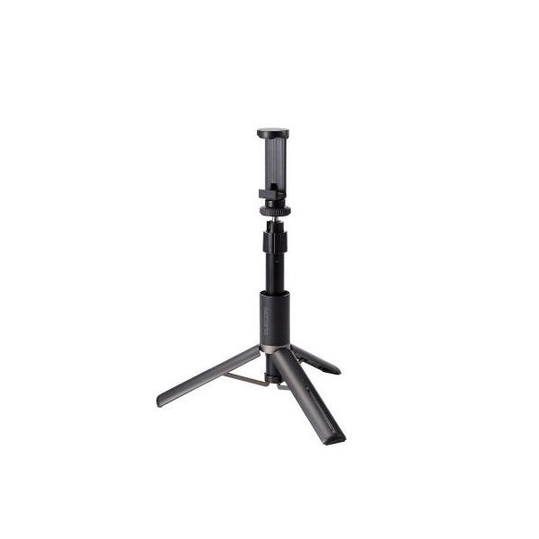 在庫状況：お取り寄せ/2021年08月 発売/◆様々なシーンで使える三脚＆自撮り棒です。6.5インチまでのスマートフォンに取り付けが可能です。/[PSTSRS02MSBK]