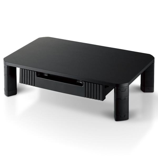 在庫状況：お取り寄せ/お届け：約2週間/2024年06月 発売/◆モニターの高さを上げ、目線を上げることでパソコン作業時の姿勢を改善することができるモニタースタンドです。◆脚パーツを組み合わせて3段階に高さ調節が可能。A4サイズの紙などが入...