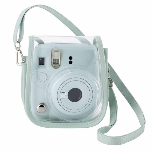 在庫状況：在庫僅少/2025年10月 発売/◆instax mini 12(チェキ)を傷やホコリから守るカメラケースです◆ケースからカメラを取り出す手間なく、フラップをめくるだけですぐに撮影できるので、思い立った瞬間を逃しません◆クリア素材...