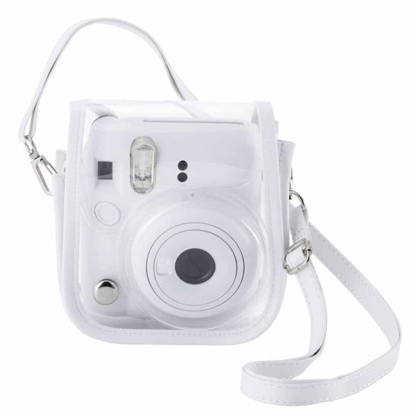 在庫状況：在庫僅少/2025年10月 発売/◆instax mini 12(チェキ)を傷やホコリから守るカメラケースです◆ケースからカメラを取り出す手間なく、フラップをめくるだけですぐに撮影できるので、思い立った瞬間を逃しません◆クリア素材...