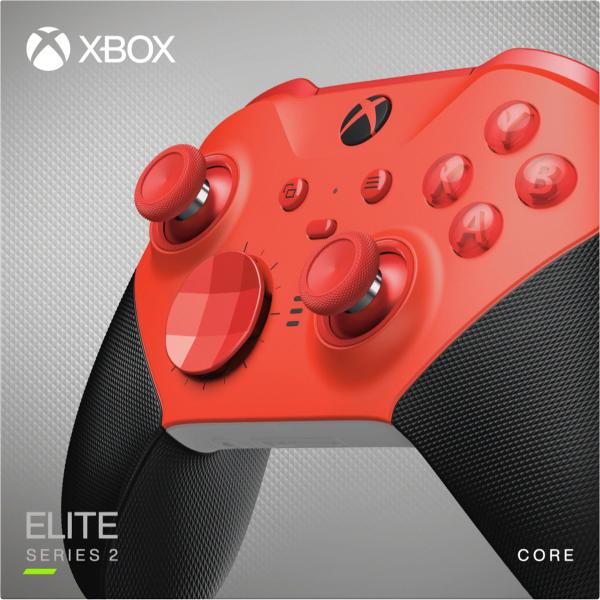 マイクロソフト Xbox Elite ワイヤレス コントローラー Series 2 Core Edition (レッド) 返品種別B