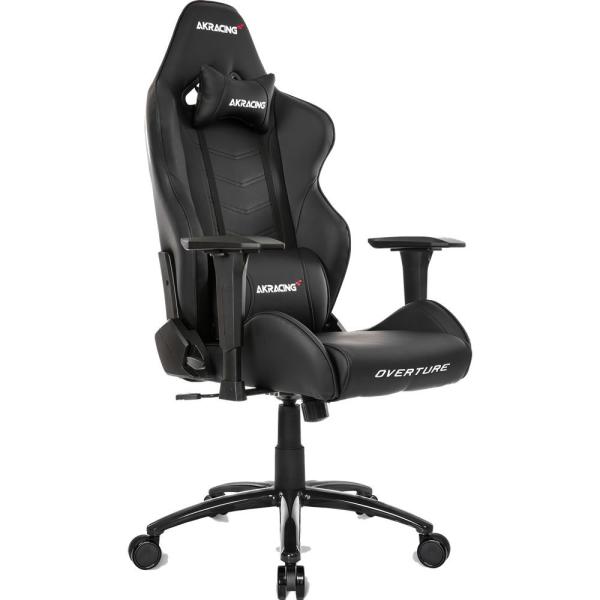 他サイト： AKRacing(エーケーレーシング) ゲーミング・オフィスチェア(ブラック) AKレーシング Overture Gaming Chair AKR-OVERTURE-BLACK 返品種別Aの商品画像