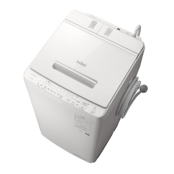 (標準設置 送料無料) 日立 10.0kg 全自動洗濯機 ホワイト HITACHI ビートウォッシュ BW-X100G-W 返品種別A