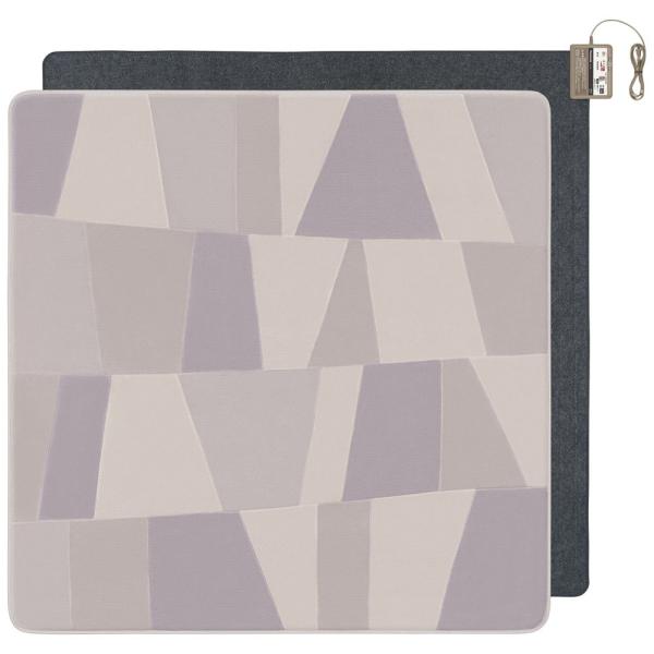 在庫状況：在庫僅少/2021年09月 発売/◆幾何柄でスタイリッシュなデザイン、落ち着いて洗練された上質な空間を演出◆無駄な放出を抑える高性能ヒーター◆トリプル断熱構造・カバー寸法：183×183cm・消費電力：490W/[DC2NKC2H]