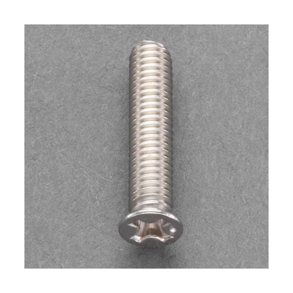 エスコ M5×10mm 小皿頭小ねじ(ステンレス製/ 4本) ESCO EA949NJ-510A 返品種別B
