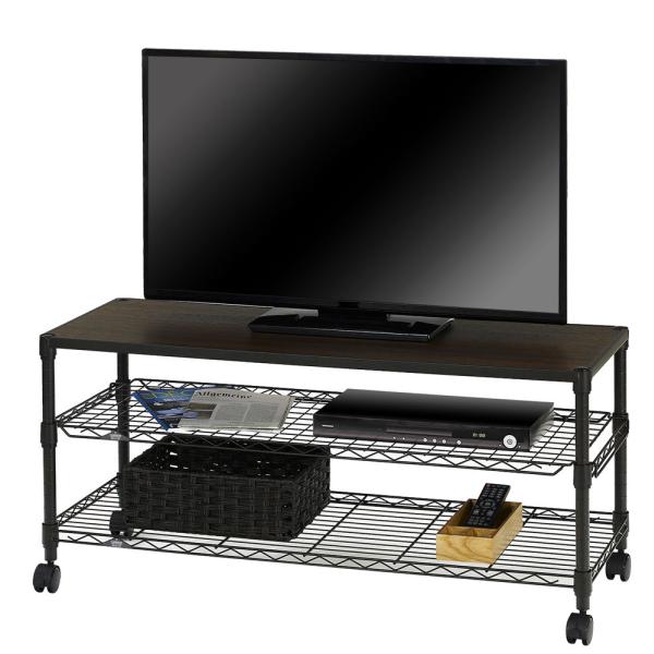 在庫状況：在庫僅少/万一、初期不良があった場合は必ず商品到着後1週間以内にJoshin web事務局までご連絡ください。◆3段のテレビ台/サイドテーブルラック。◆防錆、傷に強い。◆デザインと品質を両立したハンマートーン塗装。・サイズ(約)：...