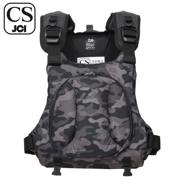 DAIWA（釣り） ダイワ DF-6624 PDゲームベスト (ブラックカモ