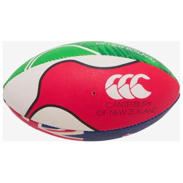 在庫状況：お取り寄せ/お届け：約2週間/◆カンタベリーのルーツであるNEW ZEALANDをイメージしたデザインの、合成ゴム製のミニサイズラグビーボール/[CCCAA04755NZOS]
