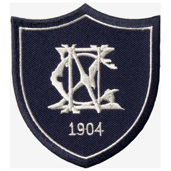 在庫状況：お取り寄せ/お届け：約2週間/◆カンタベリーにちなんだモチーフでデザインされたアイロン接着タイプの刺繍ワッペン◆衣類やバッグなどのカスタマイズや修理用として幅広く活用できます/[CCCAA04757EMOS]