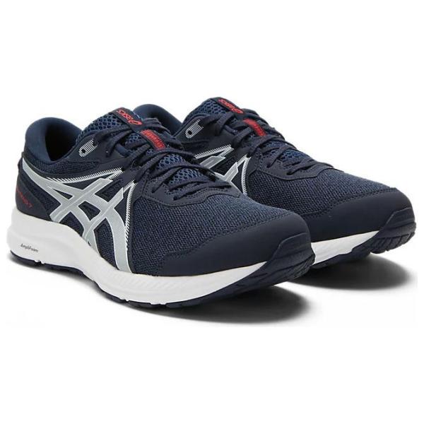 アシックス メンズ ランニングシューズ GEL-CONTEND 7 WP EXTRA WIDE(MIDNIGHT/ PIEDMONT GREY・サイズ：26.0cm)  返品種別A