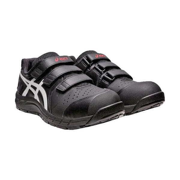 安全靴　アシックス　ウィンジョブCP112 27cm ASICS（アシックス） ウィンジョブ CP112 ブラック×ホワイト 28.0cm