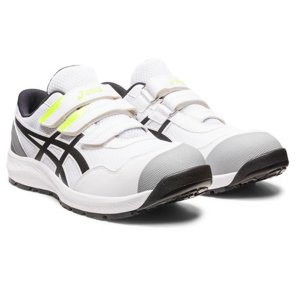ASICS（アシックス） ウィンジョブ CP215 ホワイト×ブラック 24.5cm
