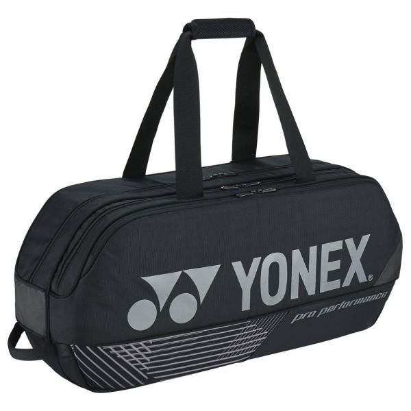 在庫状況：お取り寄せ/2024年01月 発売/◆正面ポケット、ケアツールポケット、貴重品ポケット(内部起毛素材)◆ラケット2本収納部屋◆YKKファスナー/[YOBAG2401W007]