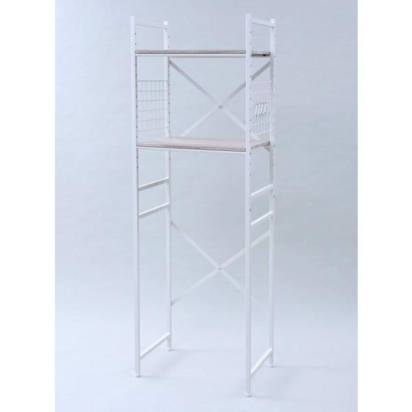 山善（YAMAZEN） 冷蔵庫上ラック JTMR-18-AIVSWH 返品種別A : Joshin