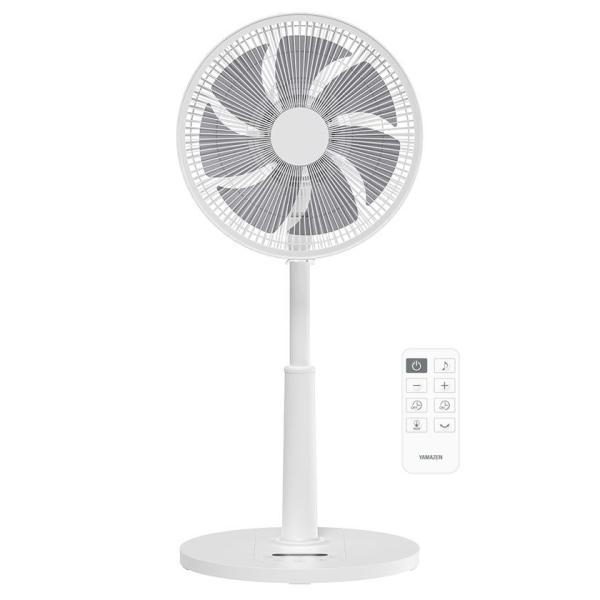 maana105出品 RLX-GHD030(W) 扇風機 DCモーター 90度上向き 風量8段階 フル