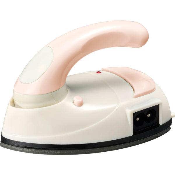 在庫状況：お取り寄せ/お届け：約2週間/2025年02月 発売/◆手のひらにのるコンパクトサイズのミニアイロン◆ワッペンの貼り付けなど細かい作業に最適・かけ面：ふっ素樹脂加工・スチーム機能：なし・収納ケース：なし/[DMA04PK]