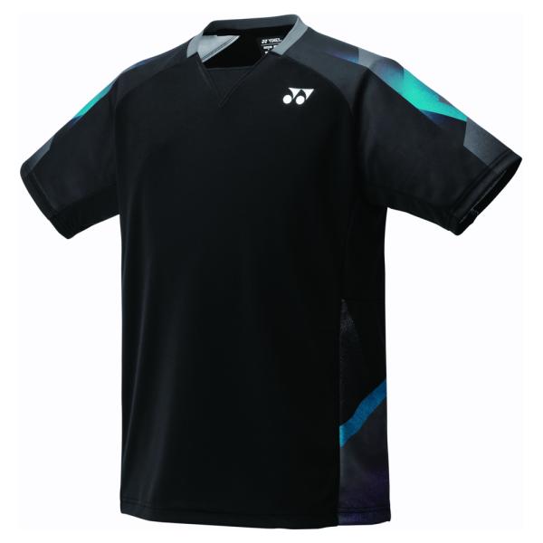 YONEX メンズゲームシャツ（フィットスタイル） Sサイズ 黒 YONEX（ヨネックス） ユニセックス ゲームシャツ(フィットスタイル