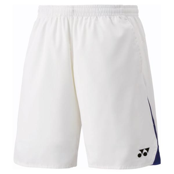 YONEX（ヨネックス） ユニセックス ハーフパンツ(ホワイト・サイズ：S