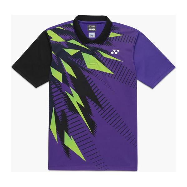 YONEX ゲームシャツ　Lサイズ YONEX（ヨネックス） ユニセックス ゲームシャツ(パープル・サイズ：L