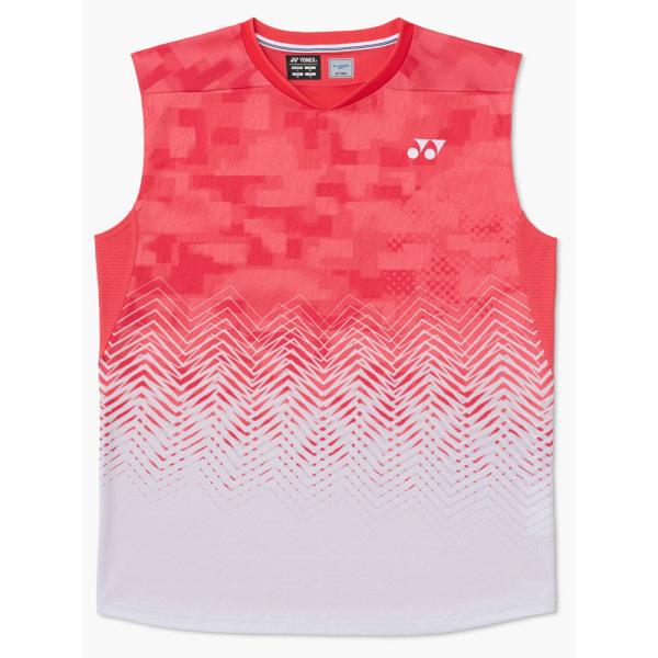YONEX（ヨネックス） メンズ ゲームシャツ ノースリーブ(コーラル