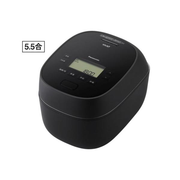 パナソニック 可変圧力IHジャー炊飯器(5.5合炊き) ブラック Panasonic 可変圧力おどり炊き SR-N510E-K 返品種別A