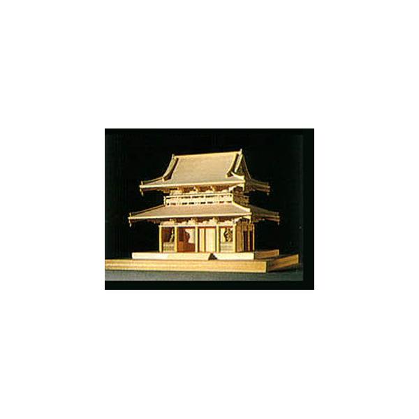 ウッディジョー 1/ 150 木製模型 法隆寺 中門木製組立キット 返品種別B